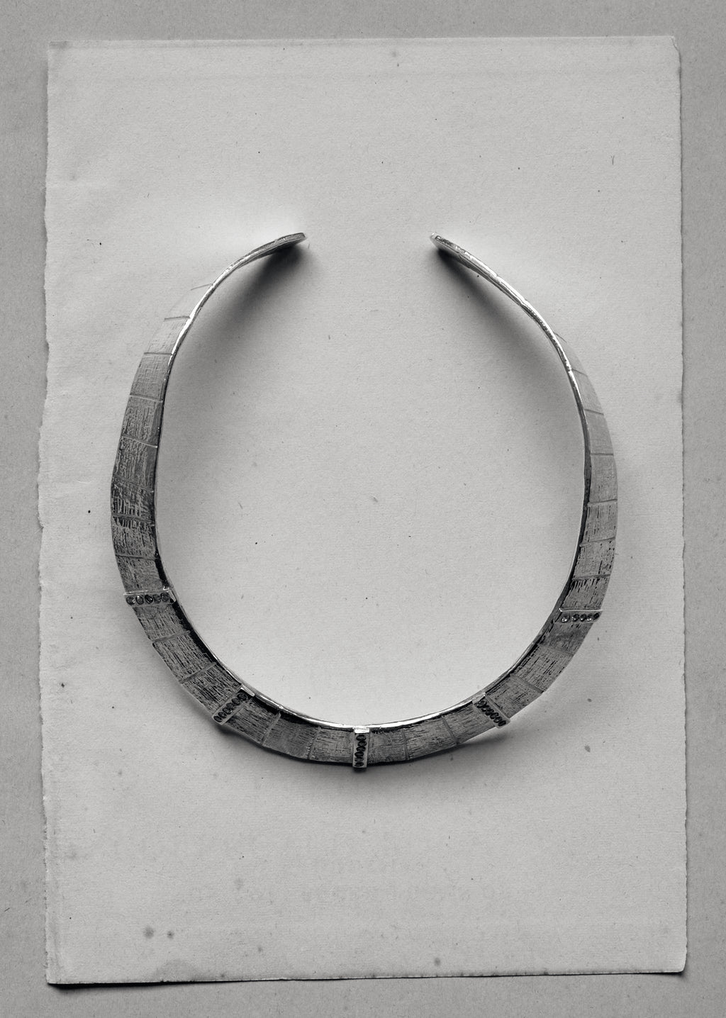 Athena Deco Collar in Silver