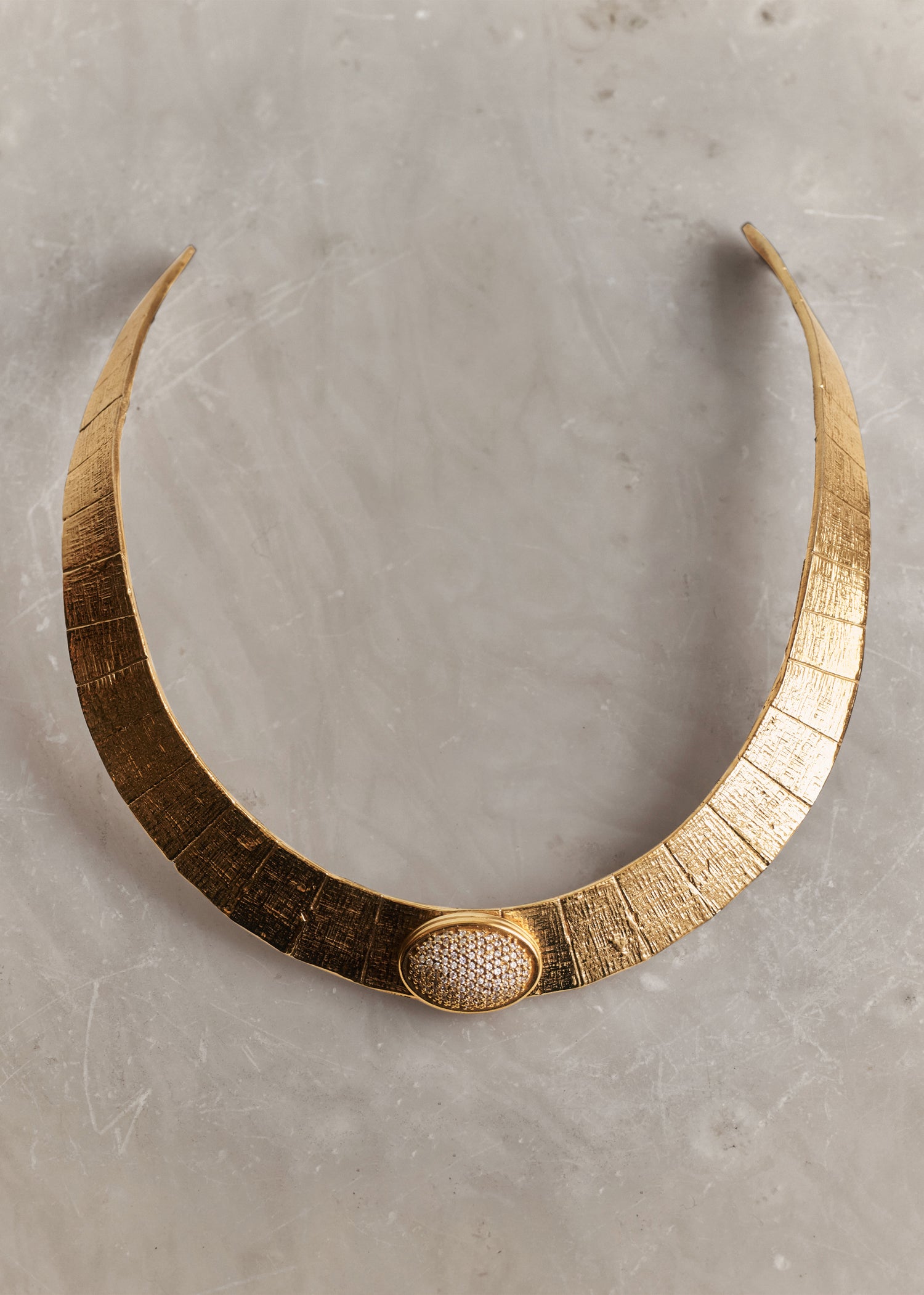 ATHENA PAVE DIAMOND COLLAR image 4