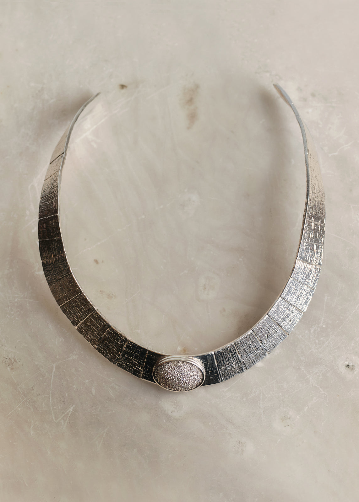 ATHENA PAVE DIAMOND COLLAR image 4