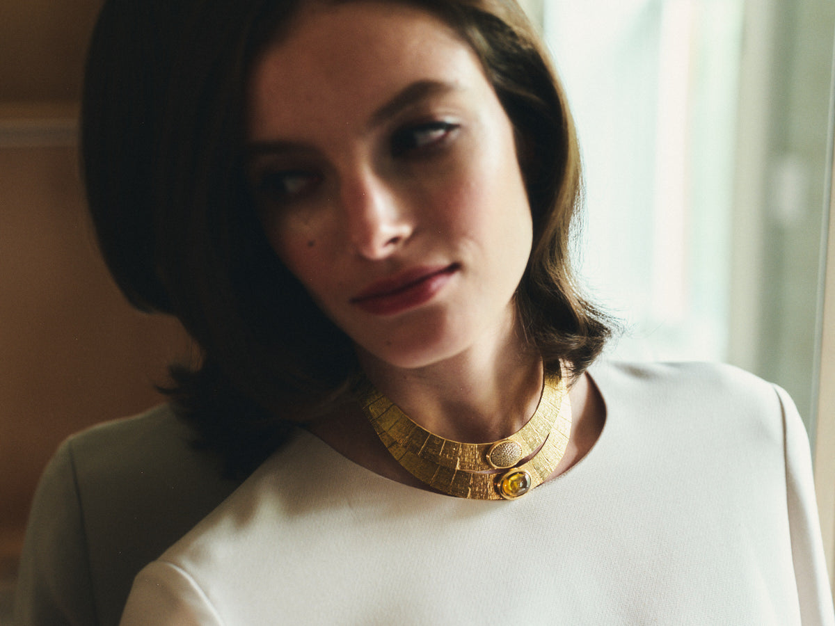ATHENA CITRINE COLLAR image 5