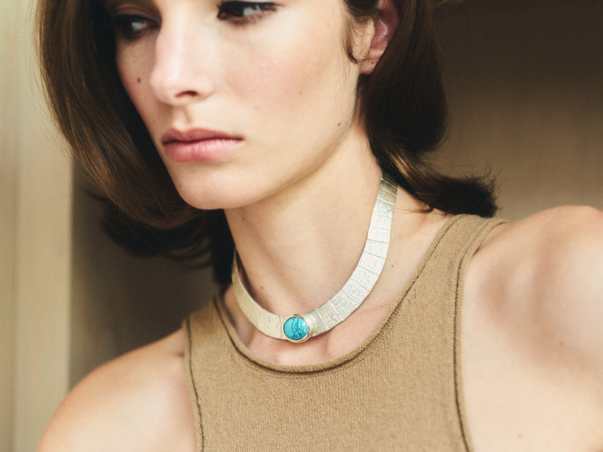 Athena Turquoise Collar image 4