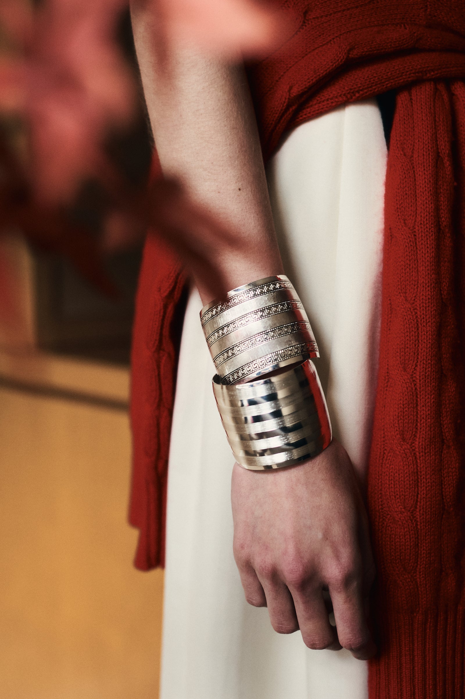 Mayra Cuff in Silver image 4