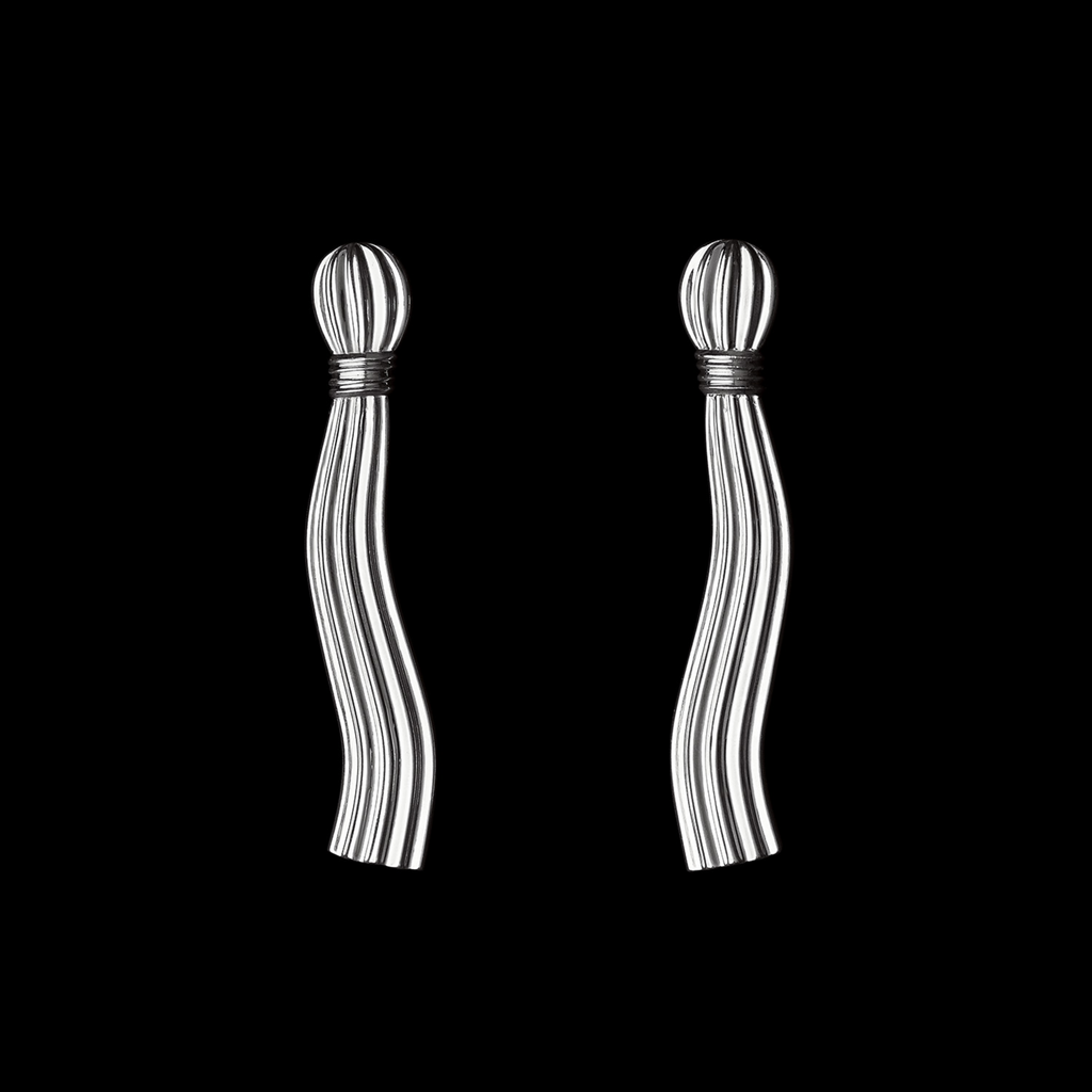 Antonella Earrings in Silver