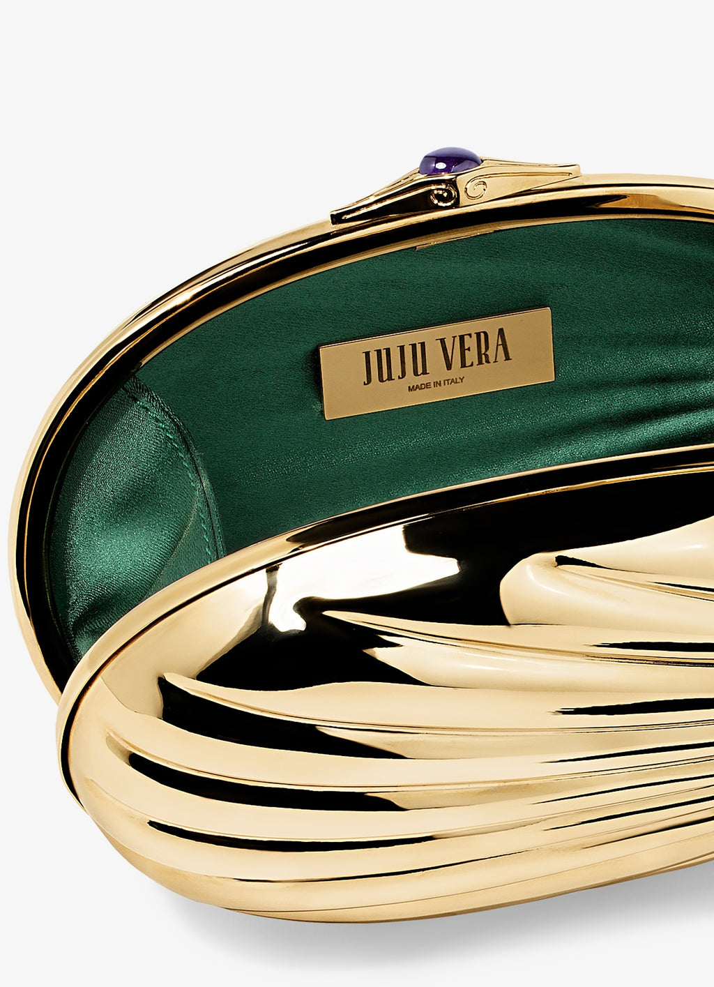 Petra Tassel Clutch in Gold image 3