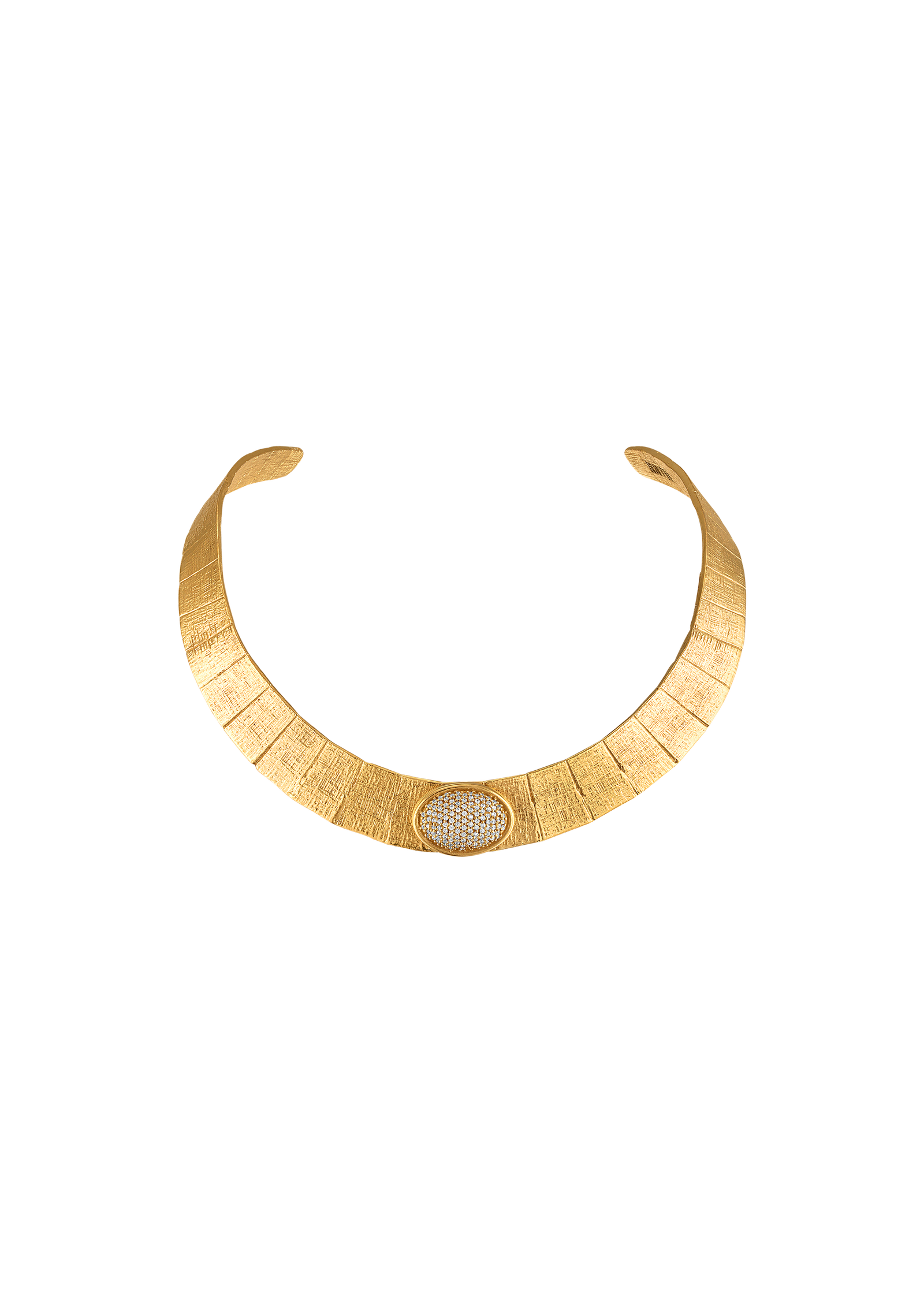 ATHENA PAVE DIAMOND COLLAR featured image