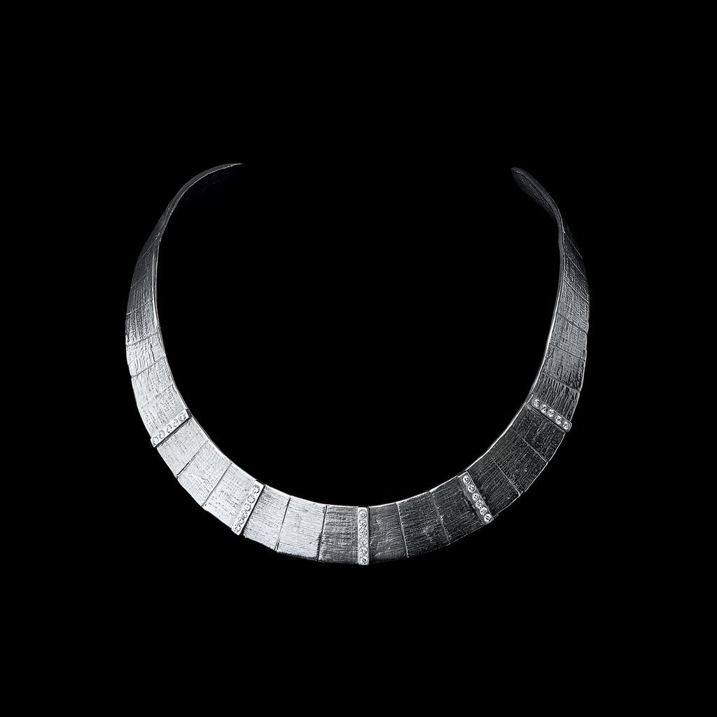 Athena Deco Collar in Silver image 3