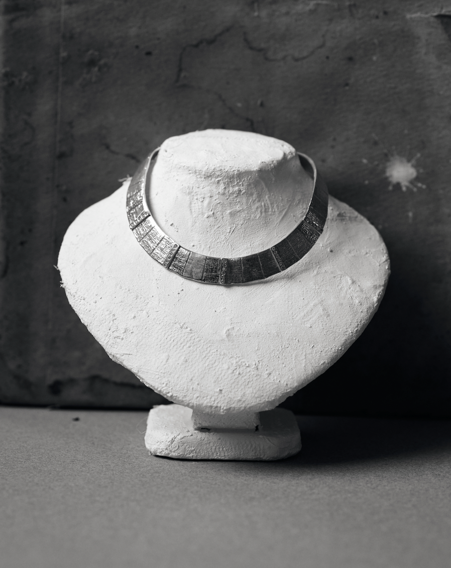 Athena Deco Collar in Silver image 6