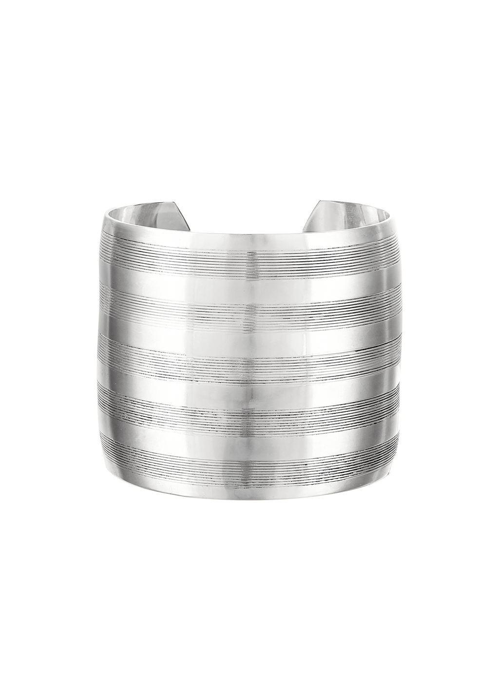 Mayra Cuff in Silver