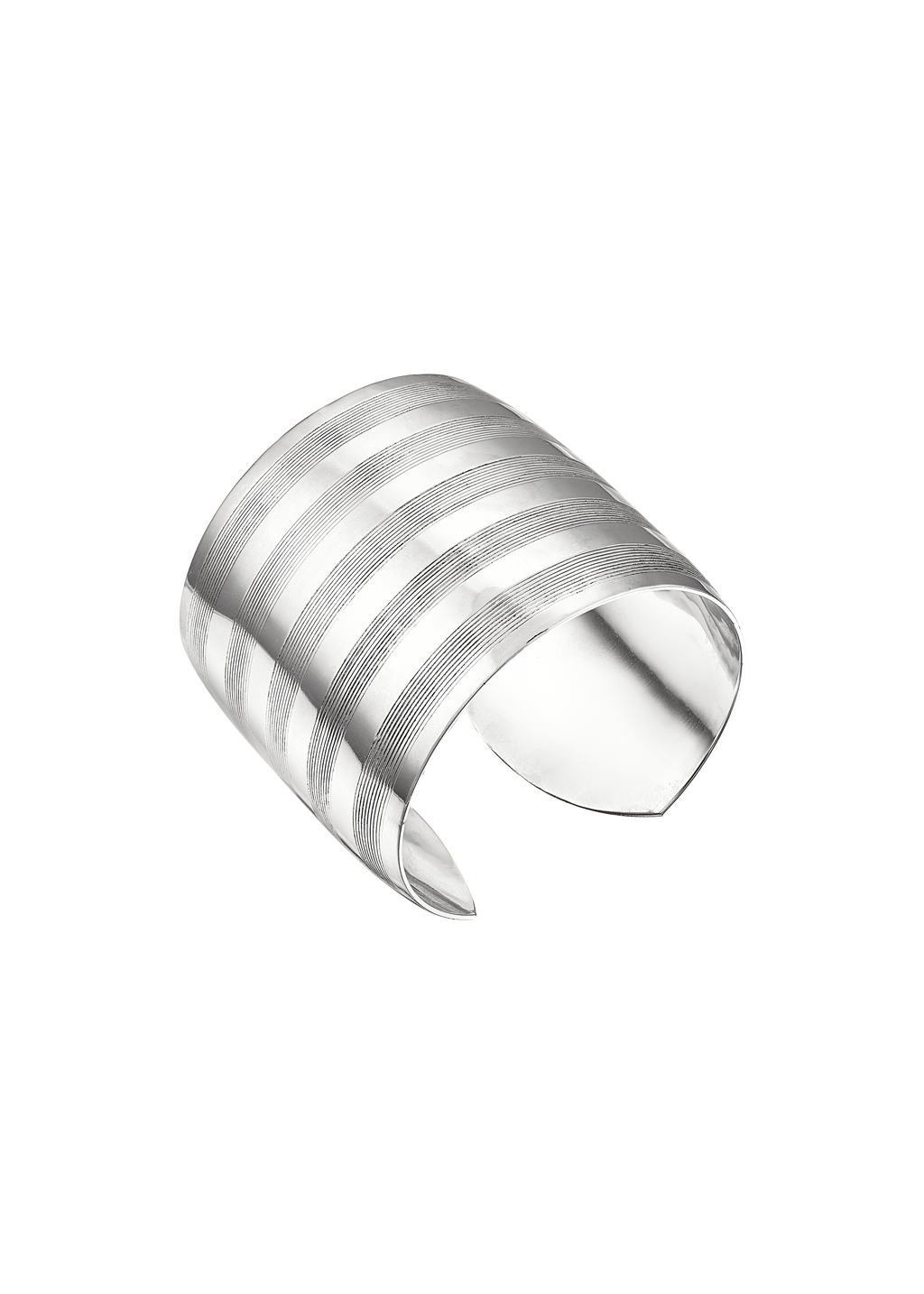 Mayra Cuff in Silver image 3