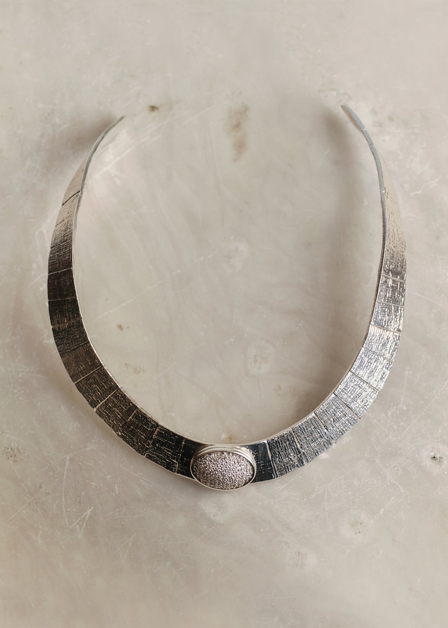 ATHENA PAVE DIAMOND COLLAR