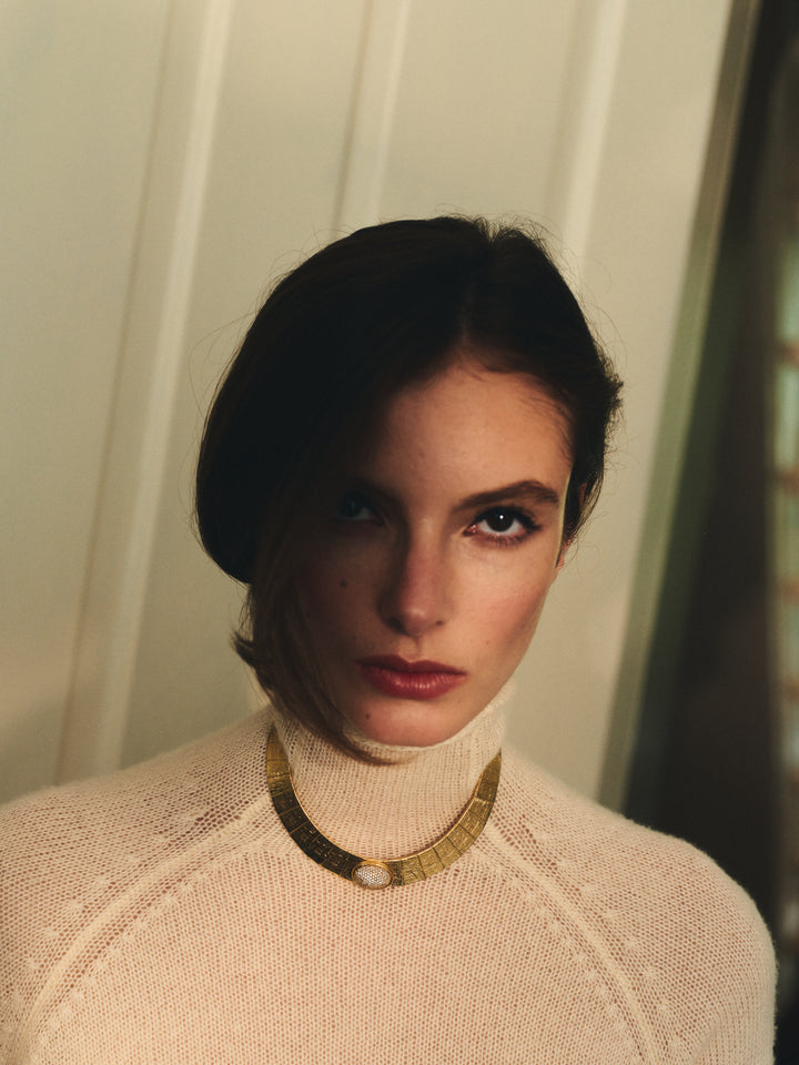 ATHENA PAVE DIAMOND COLLAR