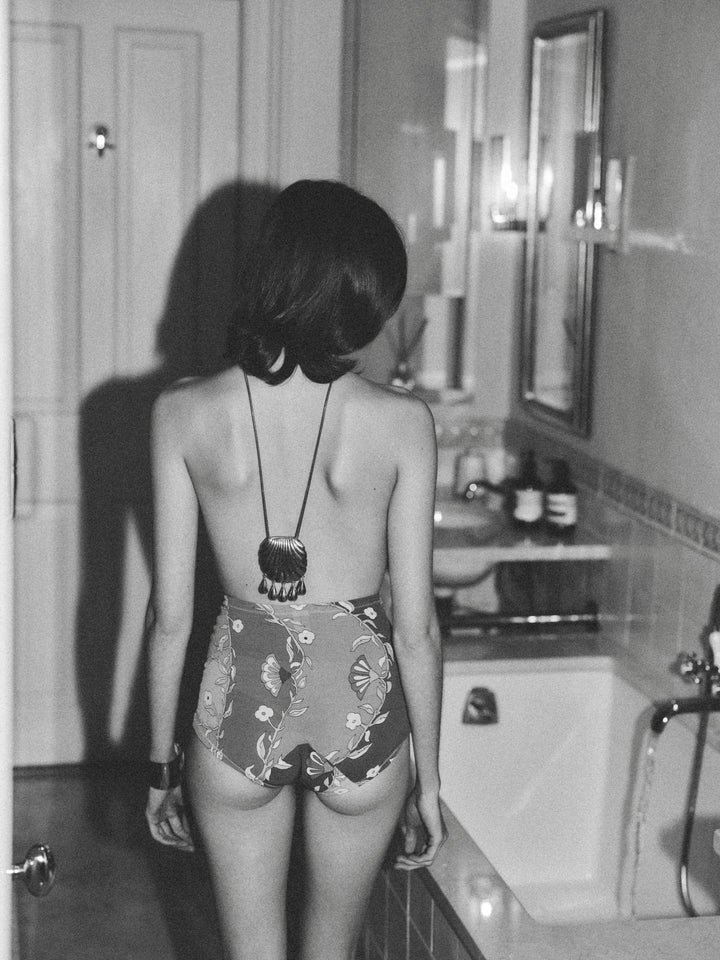 PETRA SHELL NECKLACE SILVER