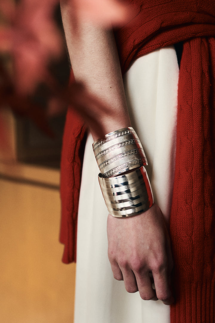 Mayra Cuff Silver
