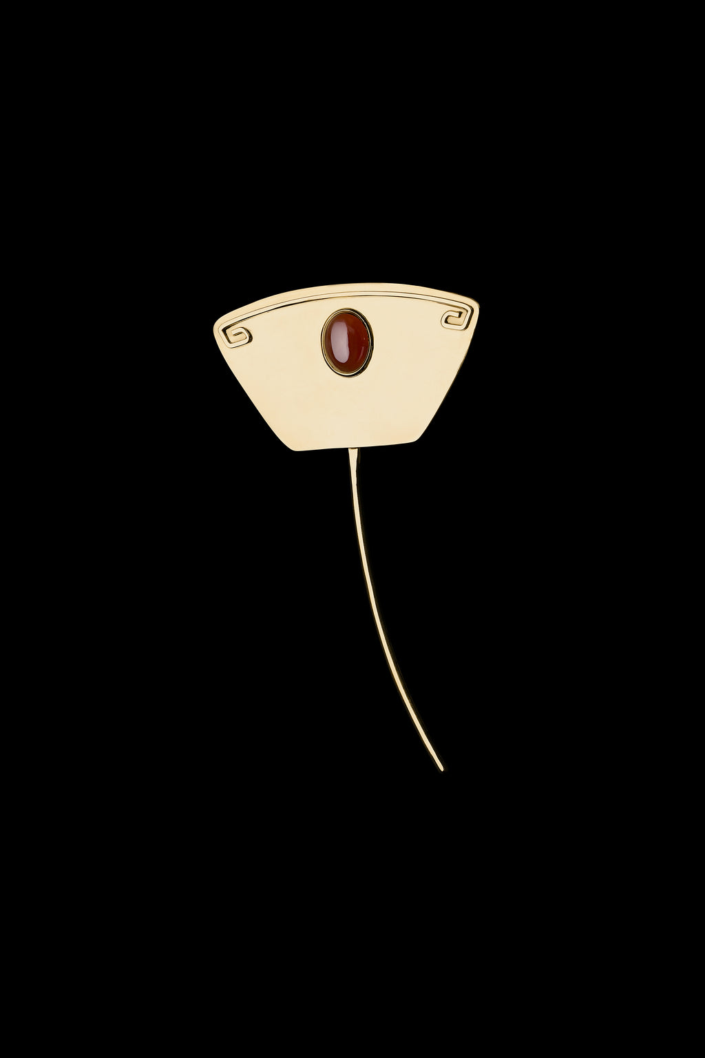Lana Carnelian Hairpin