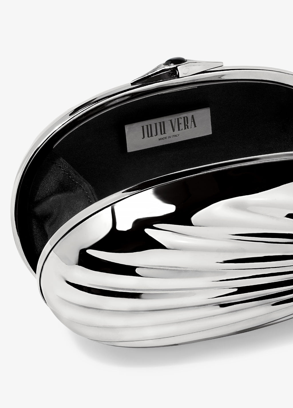 Petra Tassel Clutch in Silver image 3