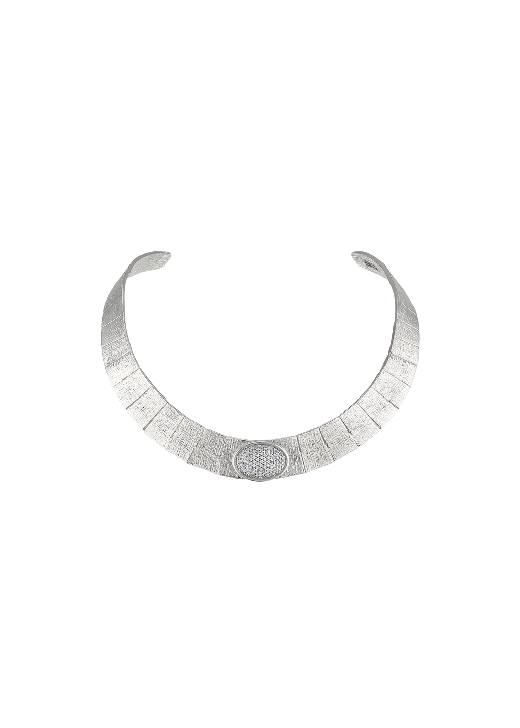 ATHENA PAVE DIAMOND COLLAR image 9