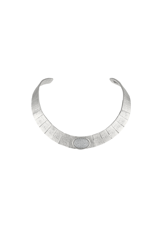 ATHENA PAVE DIAMOND COLLAR