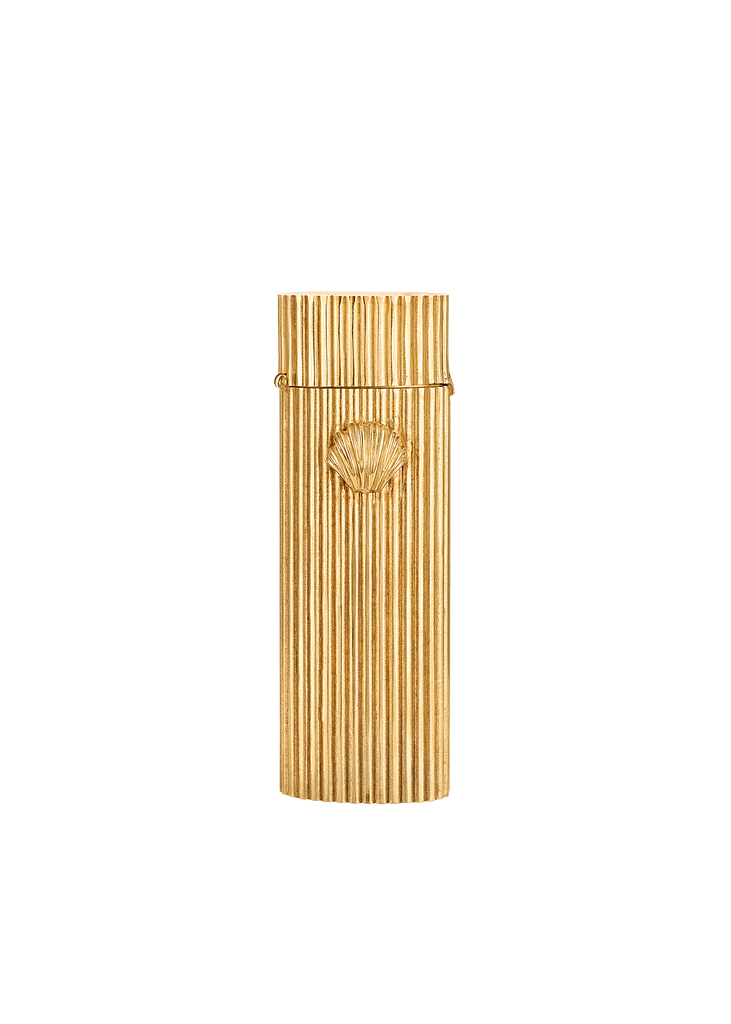 SHELL LIGHTER CASE in Gold image 7