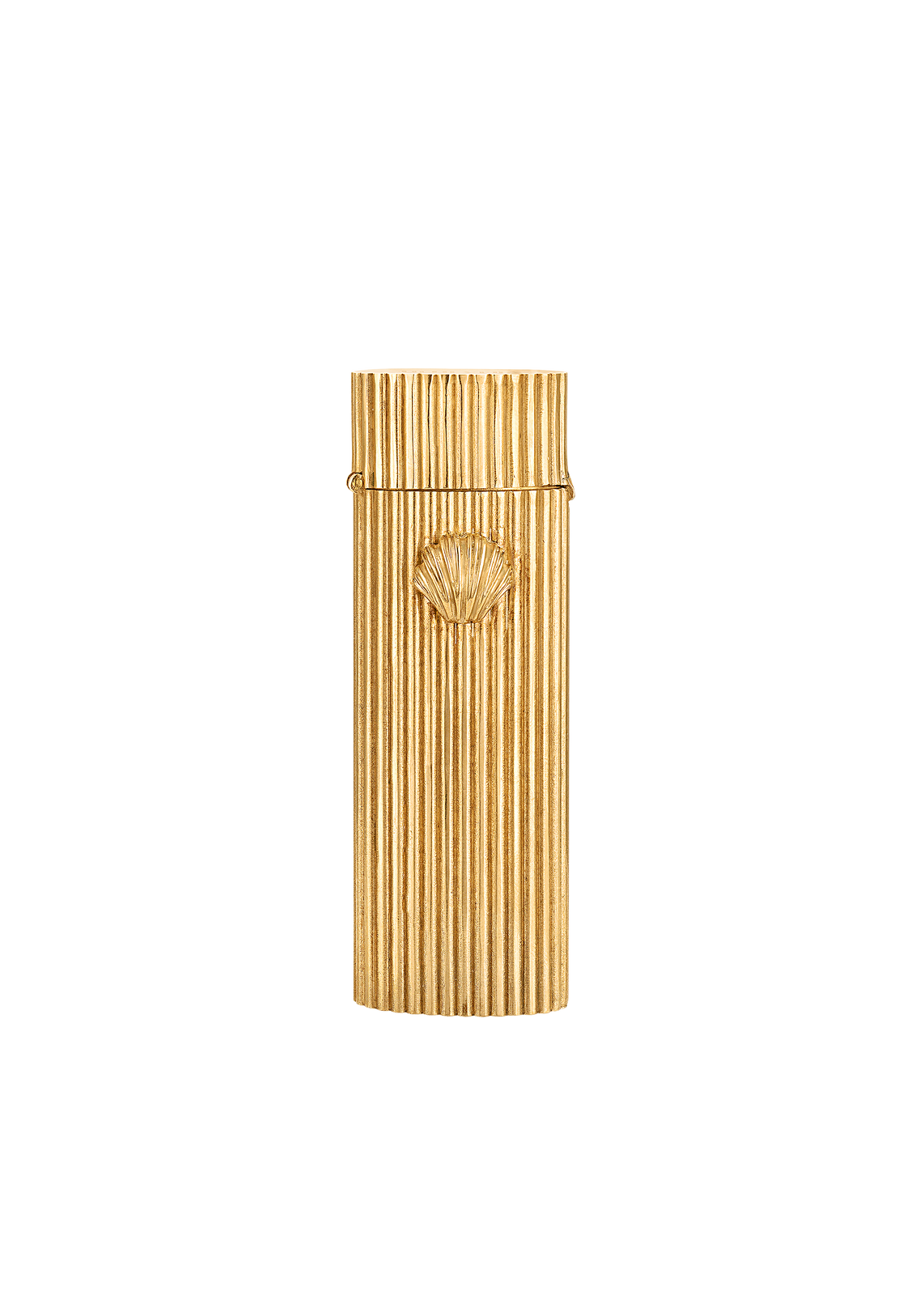 SHELL LIGHTER CASE in Gold image 7