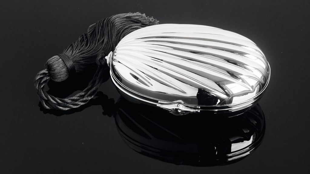 Petra Tassel Clutch in Silver image 12